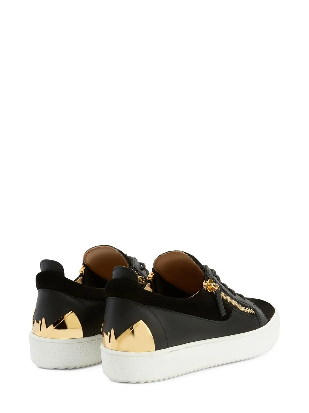 Giuseppe Zanotti Gail Panelled Sneakers In Black