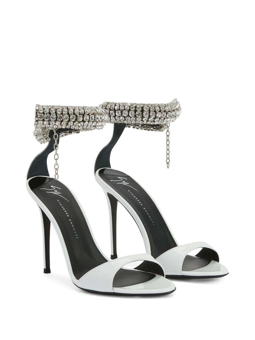 Giuseppe Zanotti Intrigo Bijoux sandalen - Wit