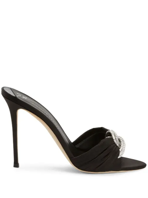 Giuseppe Zanotti mules Intrigo Knot