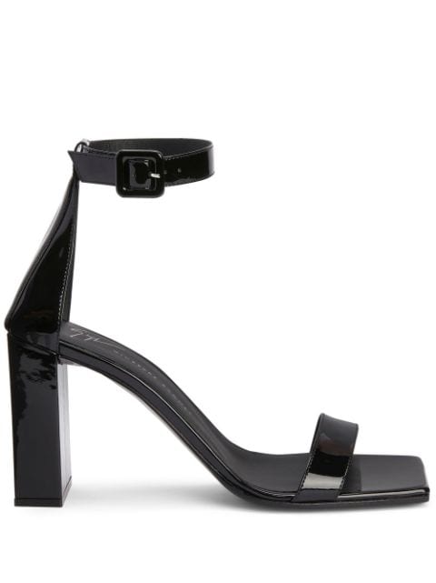 Giuseppe Zanotti - Shangay buckled 85mm leather sandals