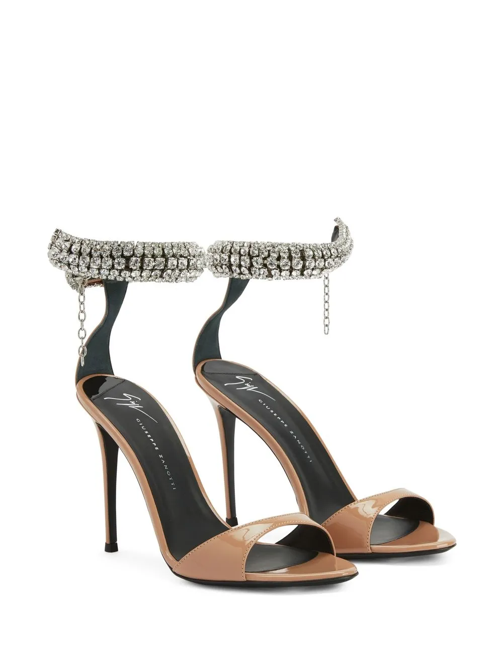 Giuseppe Zanotti Intrigo Bijoux 1055 sandalen - Beige