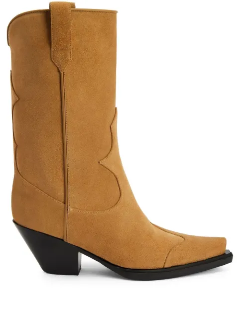 Giuseppe Zanotti botas cowboy Thyra con tacón de 55mm