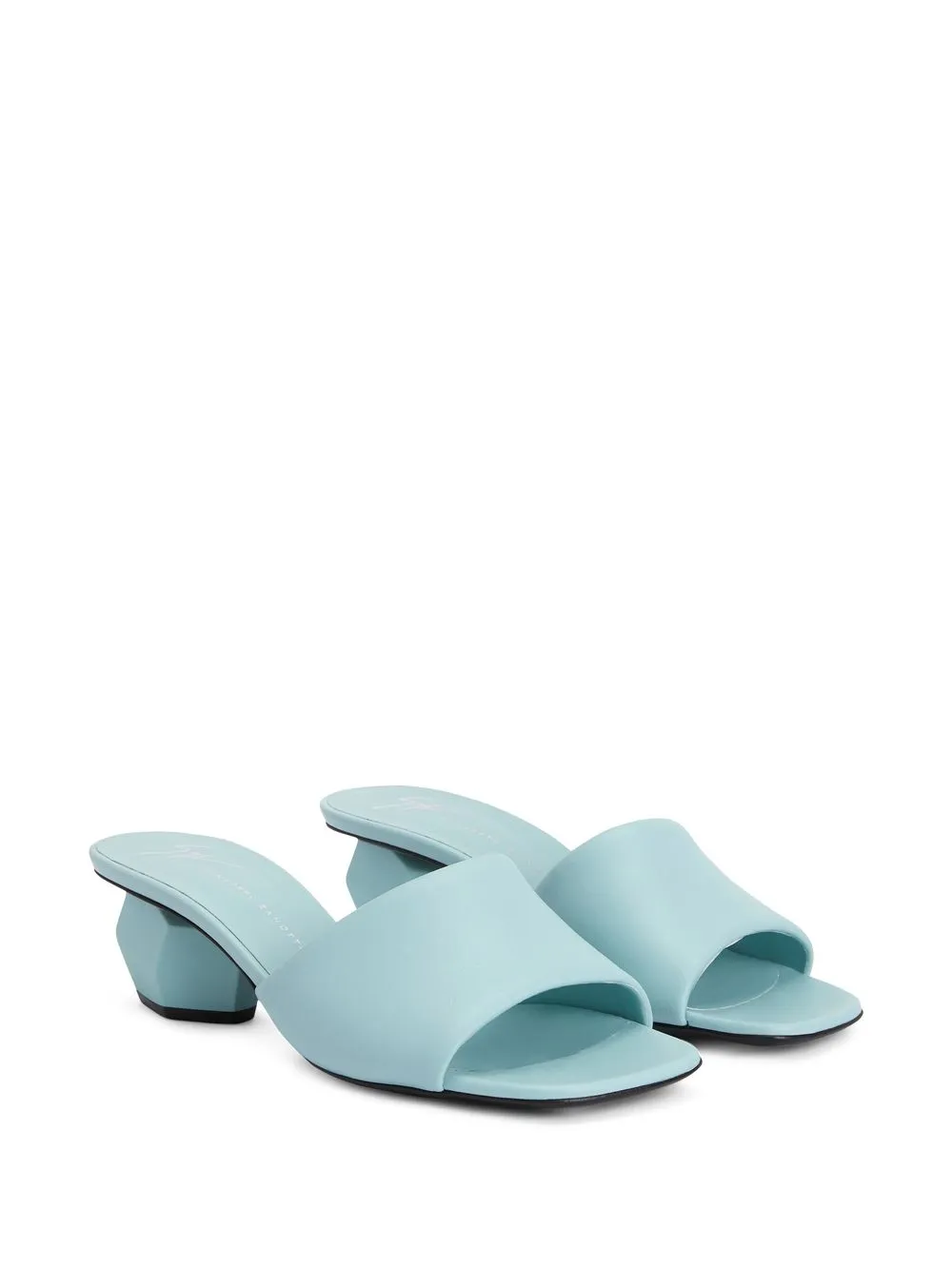 Giuseppe Zanotti Rozalie jewel-heel sandals Blue