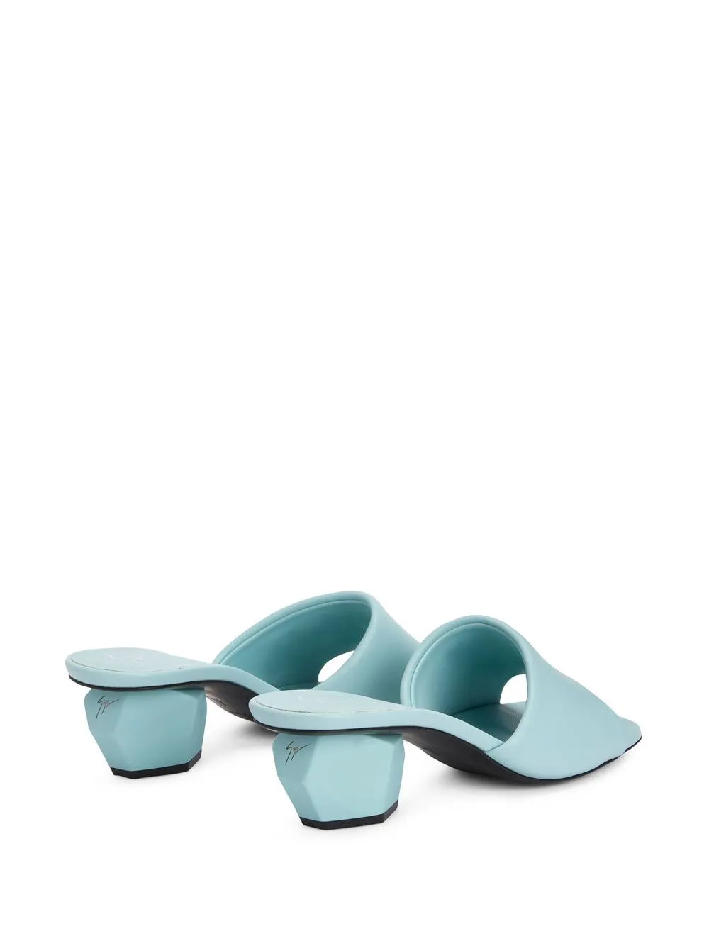 Giuseppe Zanotti Rozalie jewel-heel sandals Blue