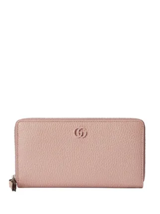 Gg marmont leather long id wallet hot sale