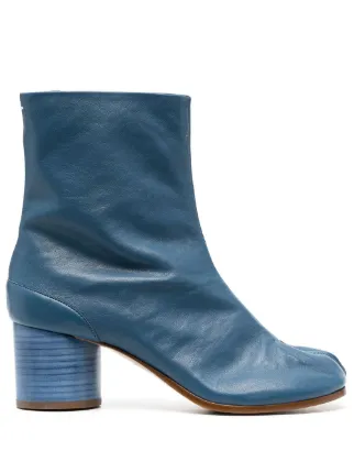 Maison Margiela Tabi 60mm Leather Ankle Boots Farfetch