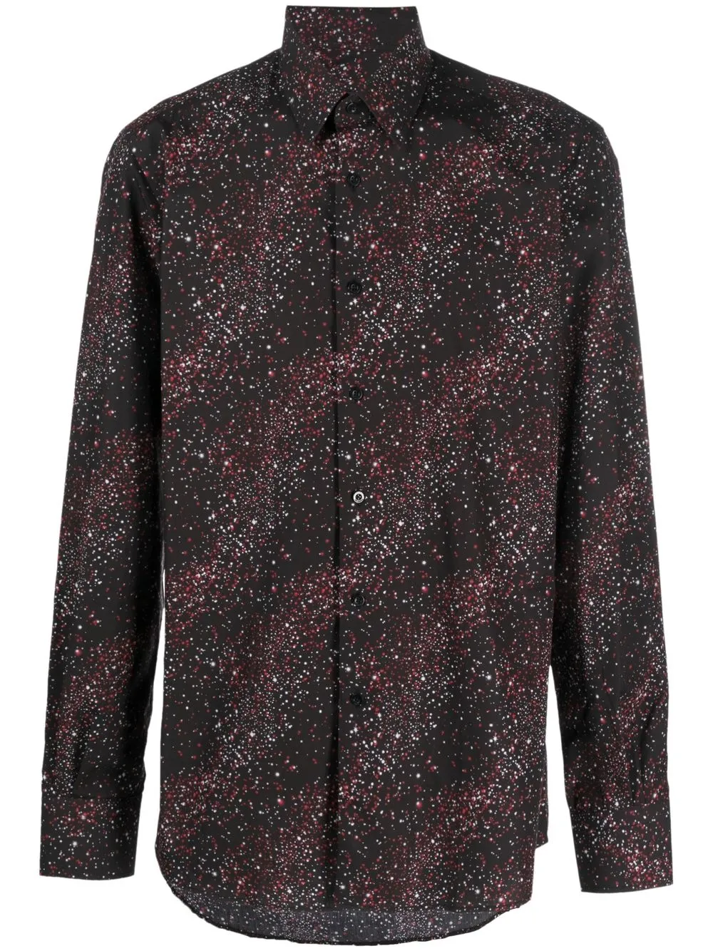 

Karl Lagerfeld abstract-print long-sleeve shirt - Black