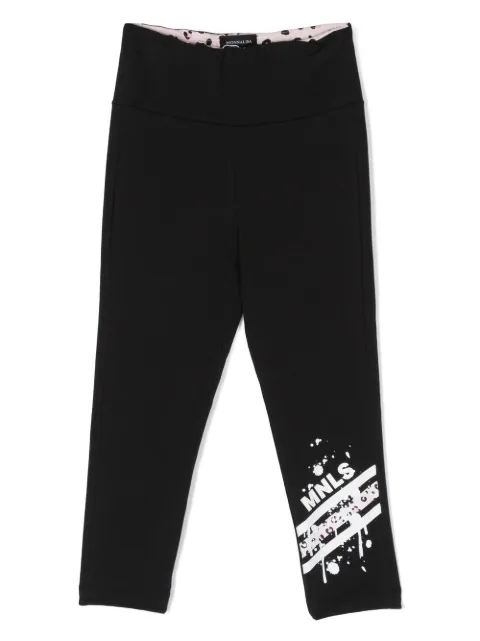 Monnalisa logo-print stretch legging