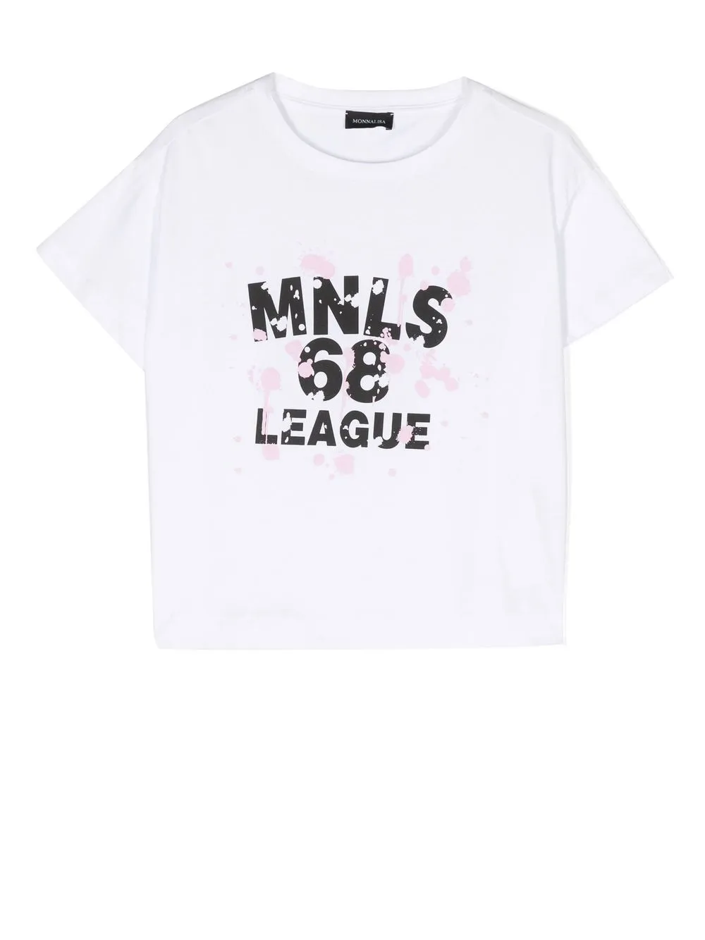 

Monnalisa text-print T-shirt - White