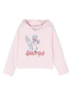 Light pink crystal online hoodie