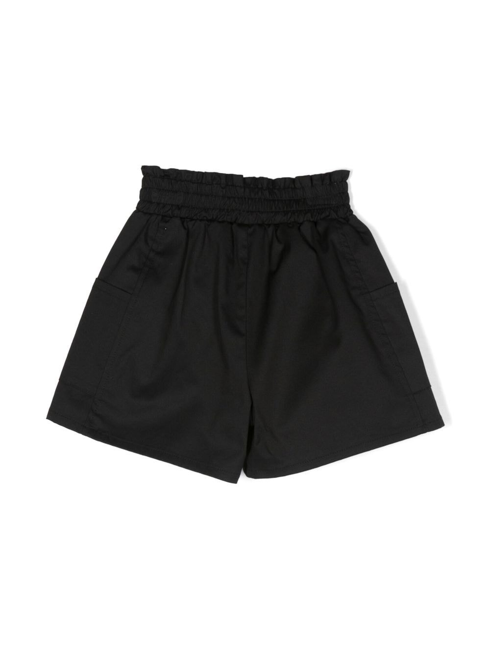 Monnalisa Shorts met wijde pijpen - Zwart