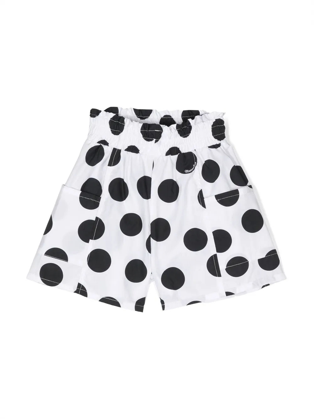 

Monnalisa polka-dot print shorts - White