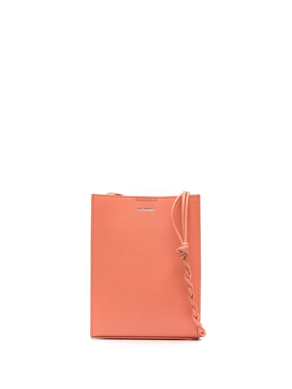 

Jil Sander Tangle leather shoulder bag - Orange
