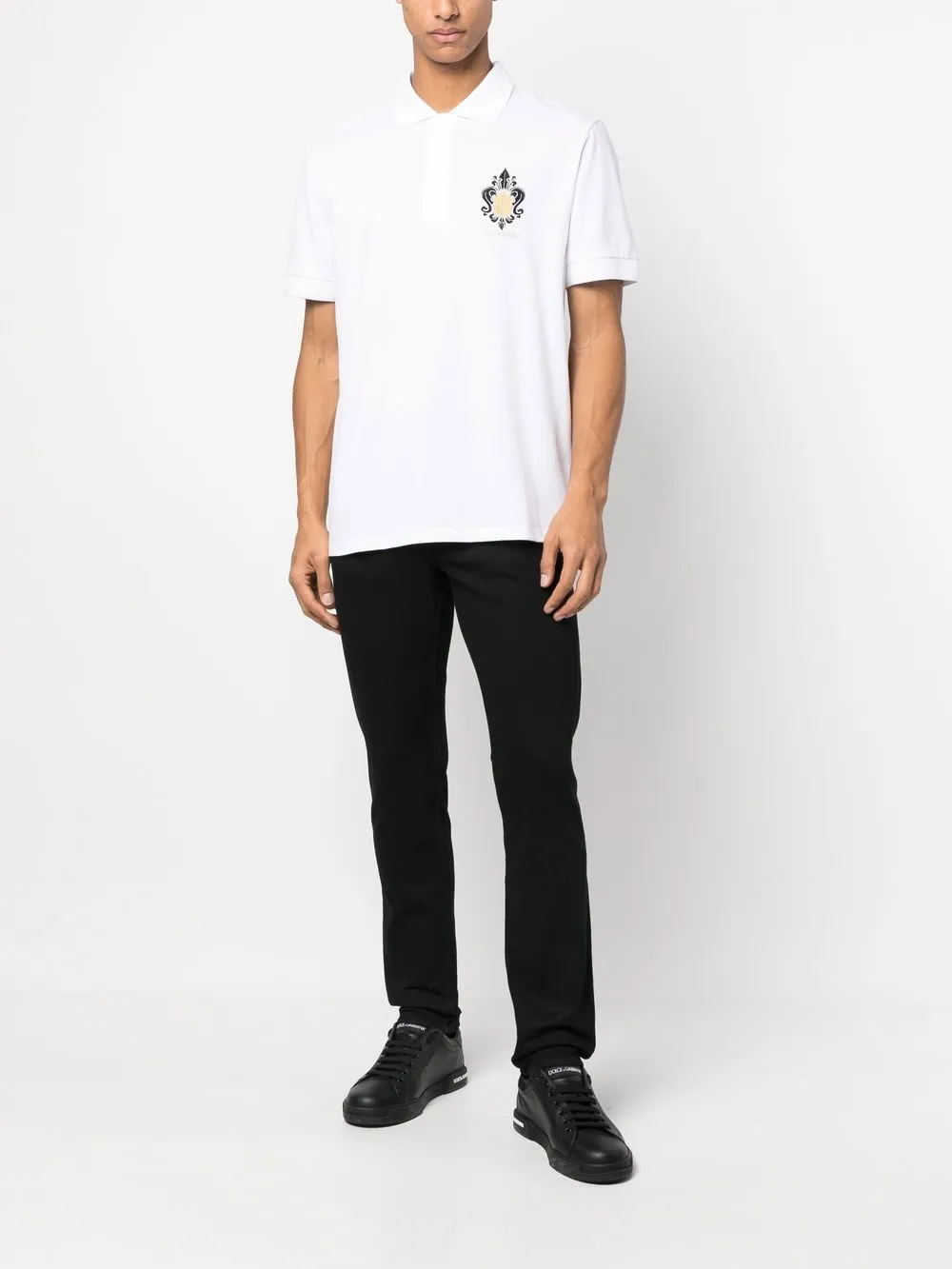 Karl Lagerfeld Slim-fit jeans - Zwart