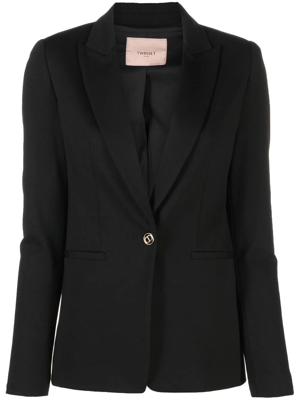

TWINSET single-breasted blazer - Black