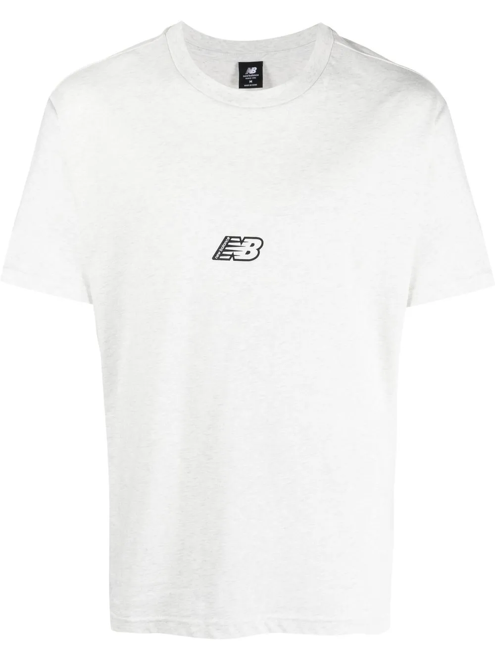 

New Balance logo print cotton T-shirt - Grey