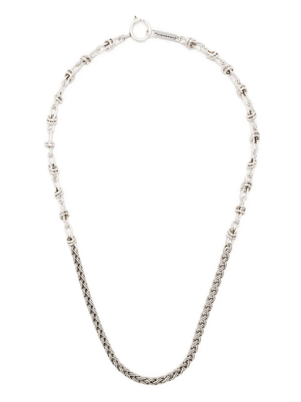 

Isabel Marant chain-link draped necklace - Silver