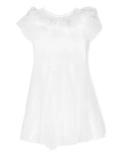 Monnalisa vestido con volantes de tul