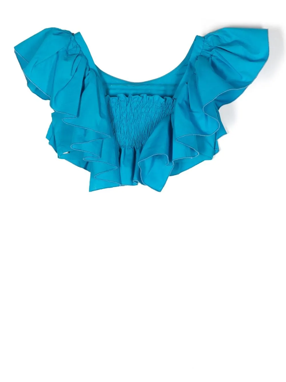 Monnalisa Mouwloze top - Blauw