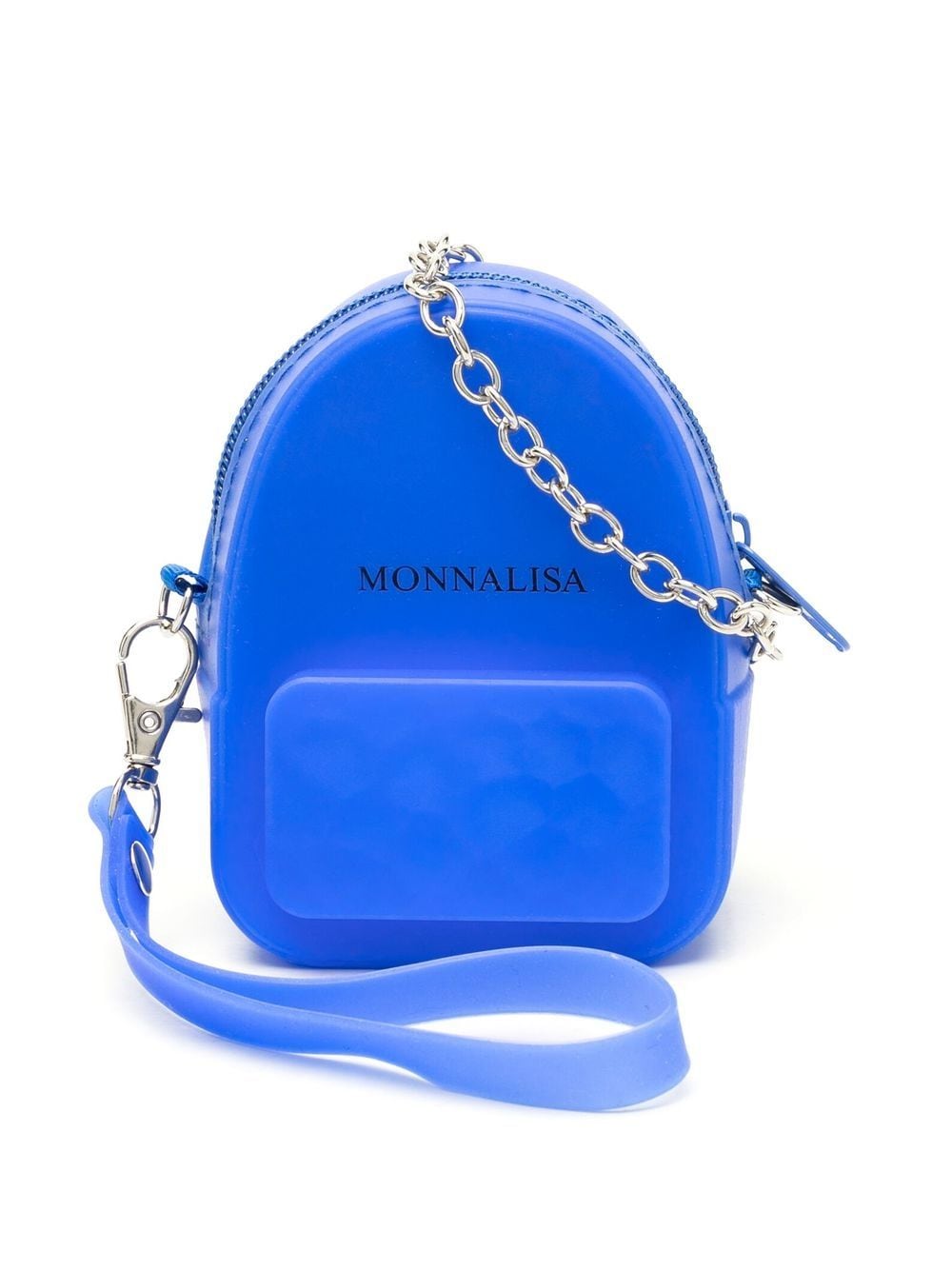 Monnalisa Kids' Mini Headphones Bag In Blue