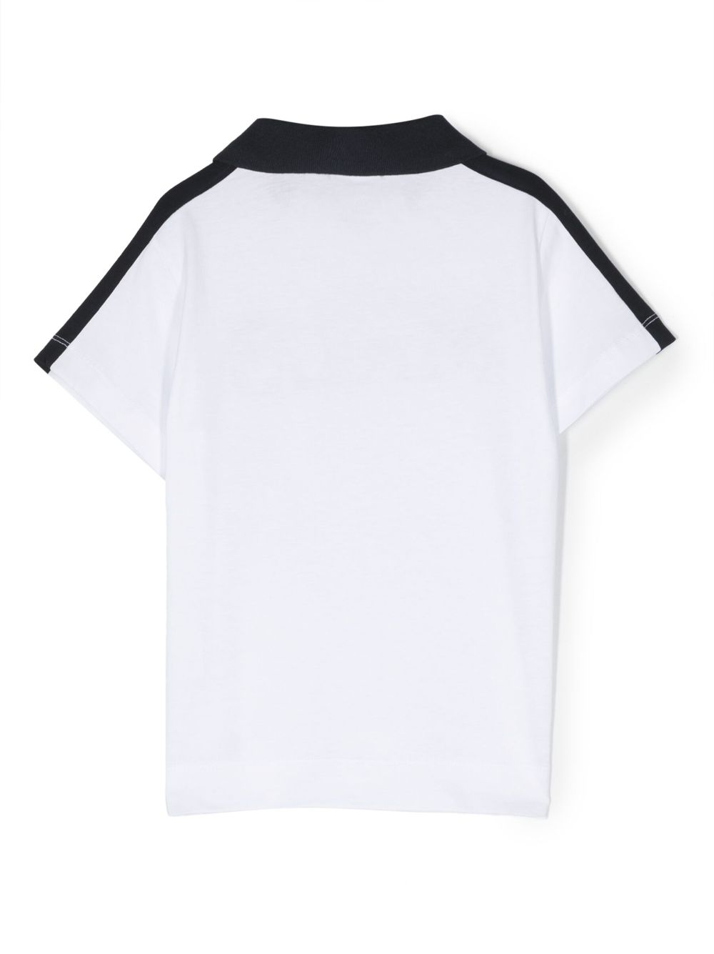 Monnalisa T-shirt met monogramprint - Wit