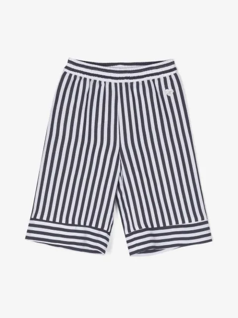 Monnalisa pantalones anchos a rayas