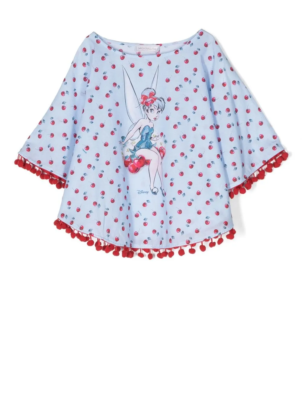 

Monnalisa cartoon-print cover up - Blue