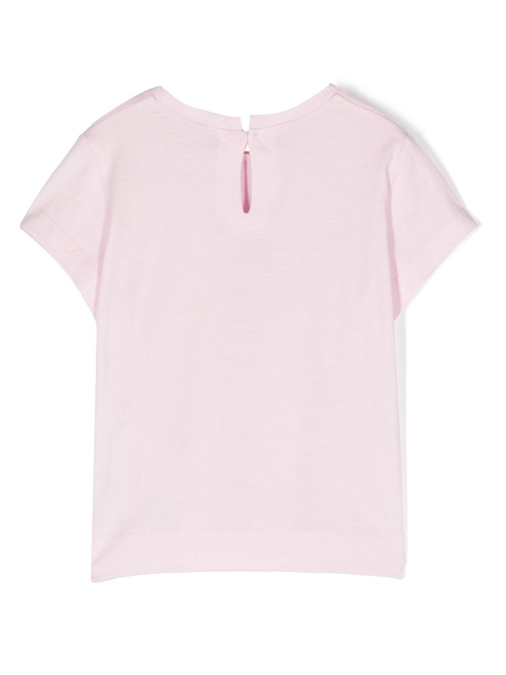 Monnalisa T-shirt met grafische print - Roze