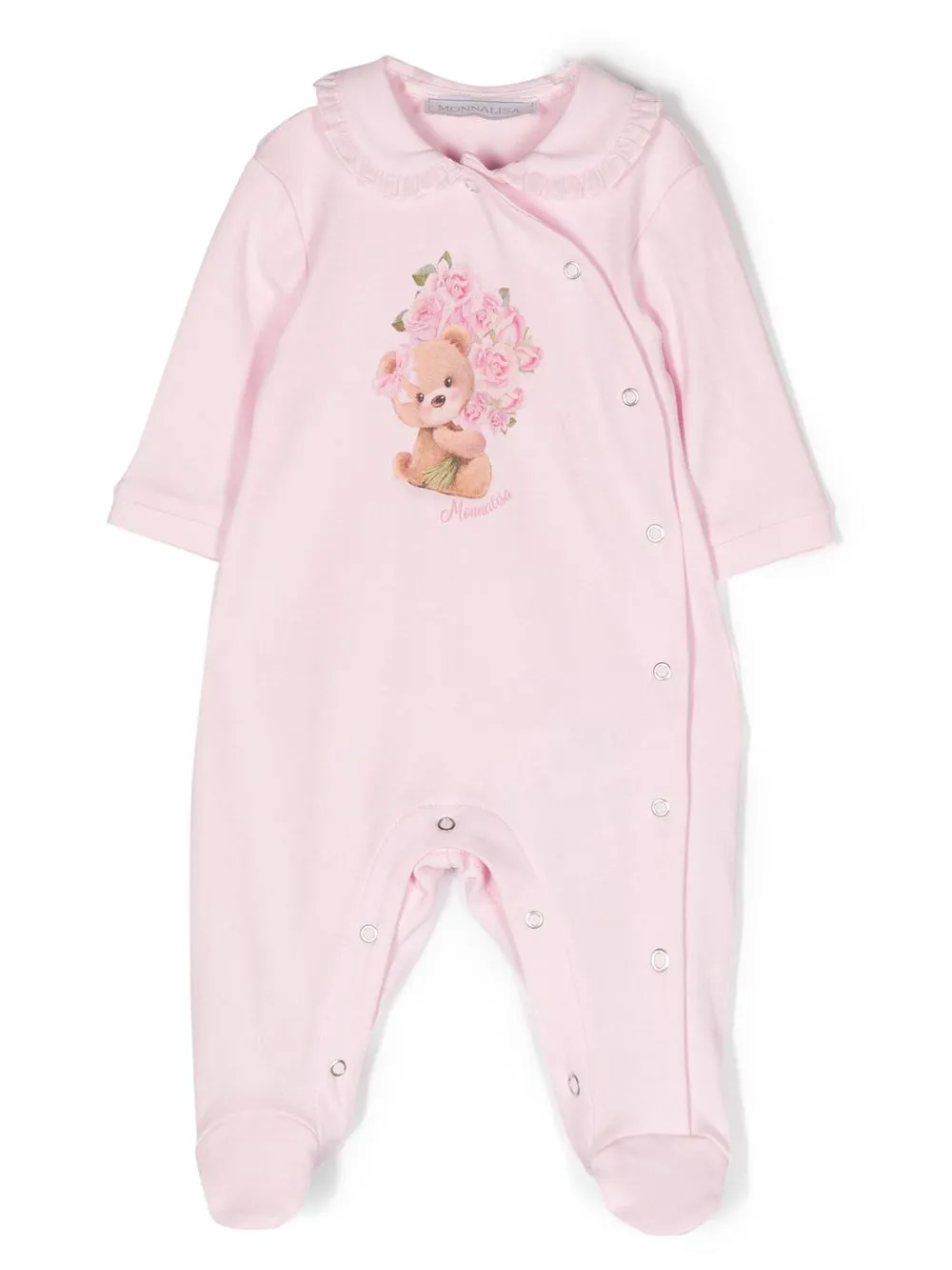 

Monnalisa graphic-print long-sleeve pajamas - Pink