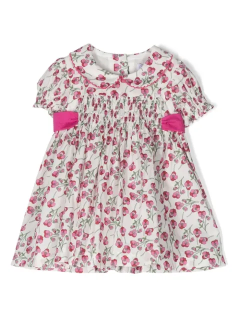 Patachou floral-print short-sleeved dress
