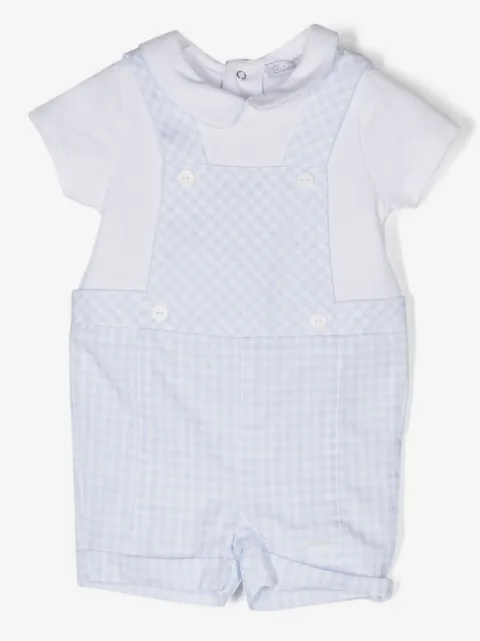 Patachou romper con cuadros estampados