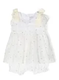 Patachou floral print cotton shorties - White