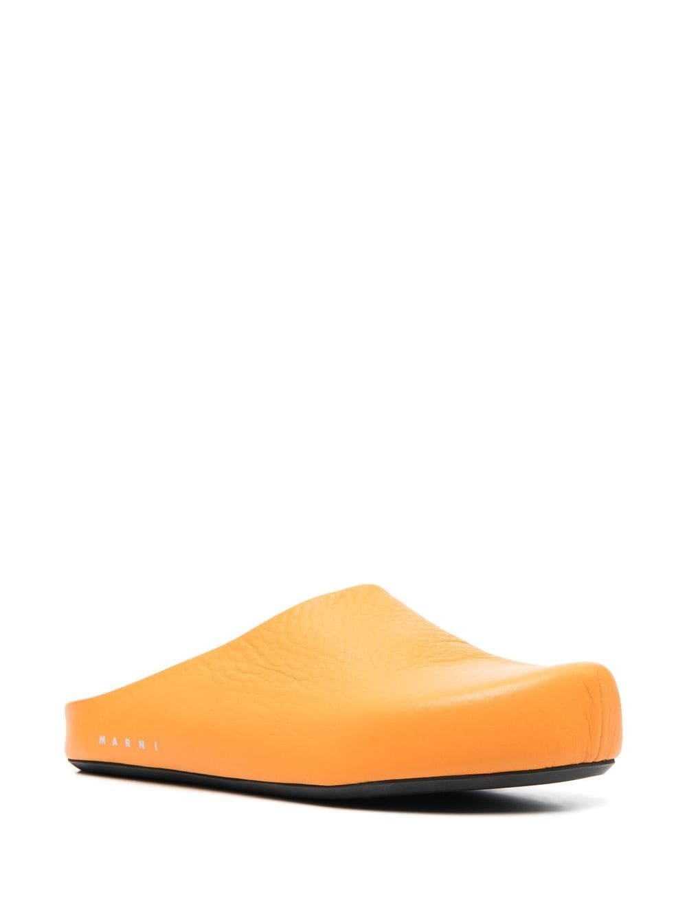 Marni Loafers met logoprint - Oranje