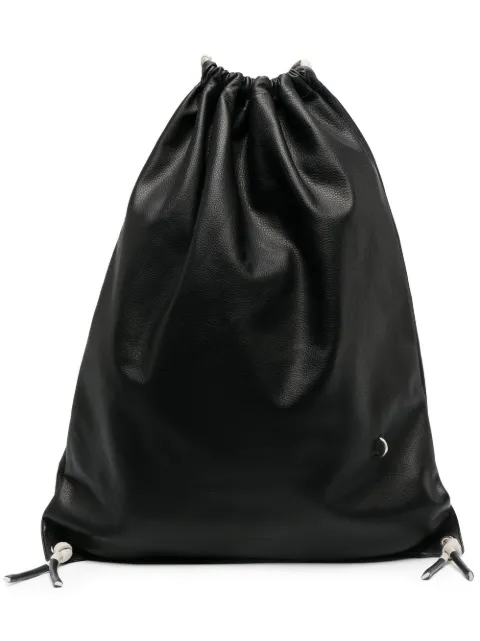 Rick Owens 抽绳小牛皮大号双肩包