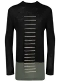 Rick Owens oversized round-neck jumper - Black