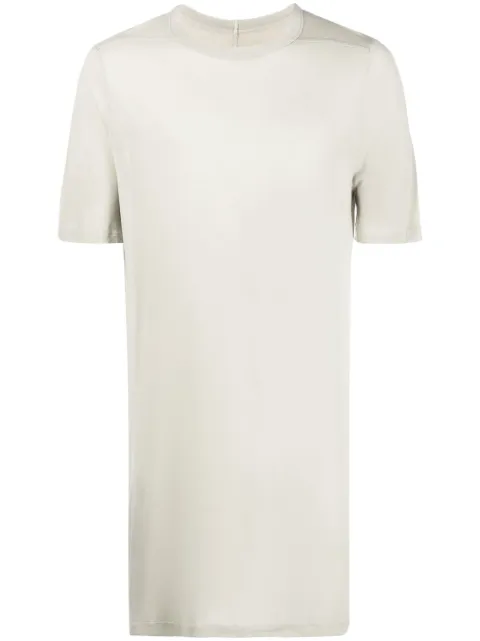 Rick Owens playera larga con cuello redondo