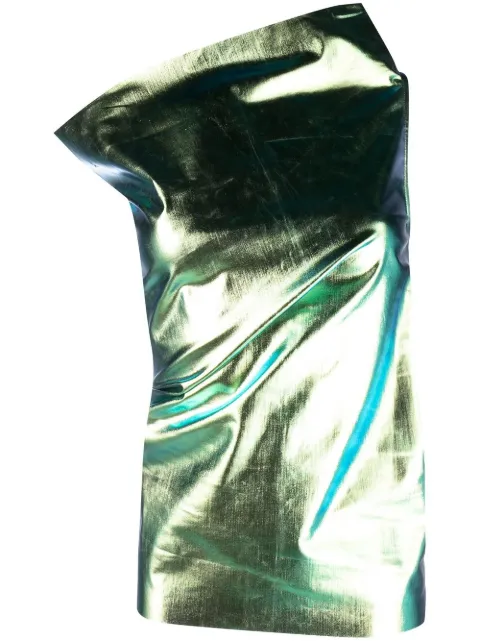 Rick Owens Athena iridescent-effect top