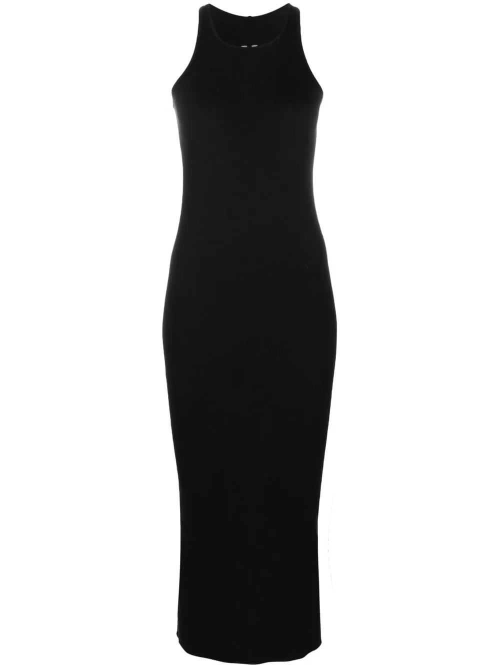 

Rick Owens vestido midi sin mangas - Negro