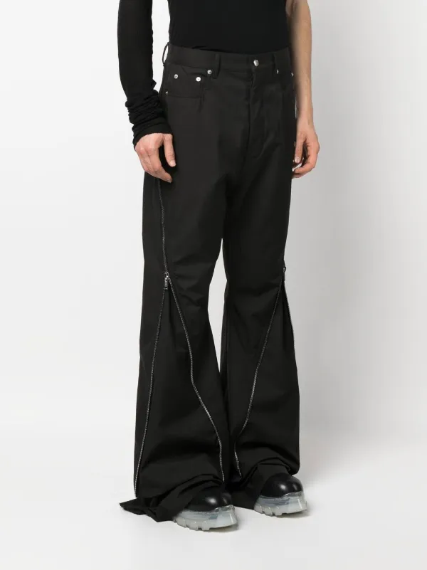 Rick Owens Bolan Banana Flared Trousers - Farfetch