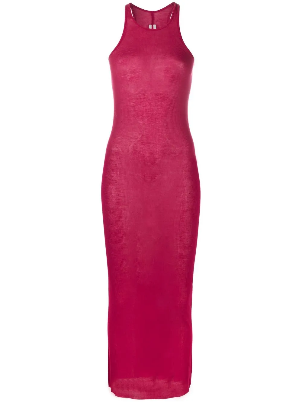 

Rick Owens sheer tank midi dress - Pink