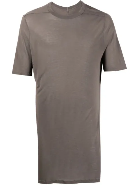 Rick Owens playera larga con cuello redondo