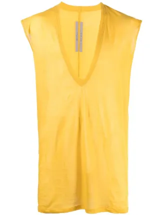 yellow longline t shirt