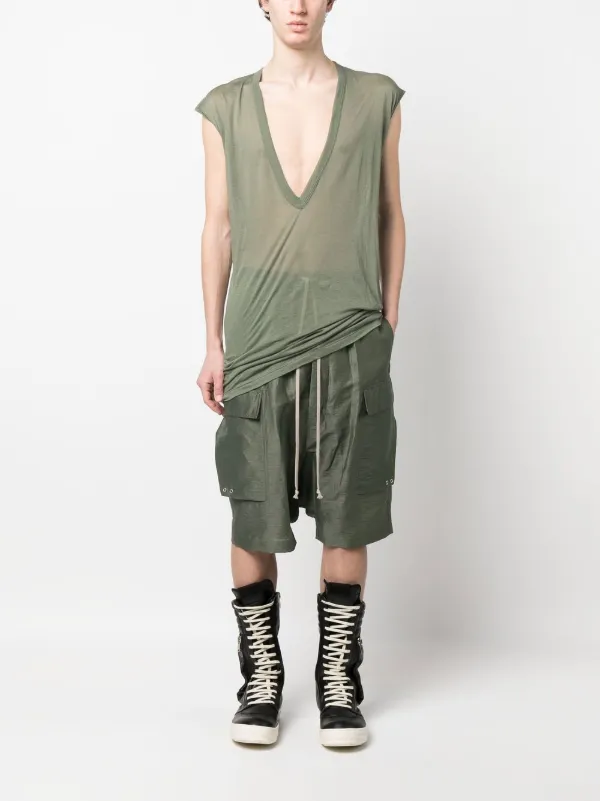 Rick Owens Cargo Pods drop-crotch Shorts - Farfetch