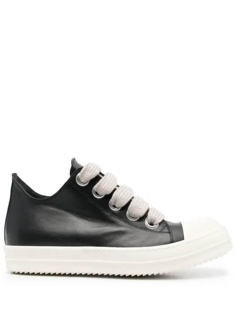 Rick Owens low-top leather sneakers