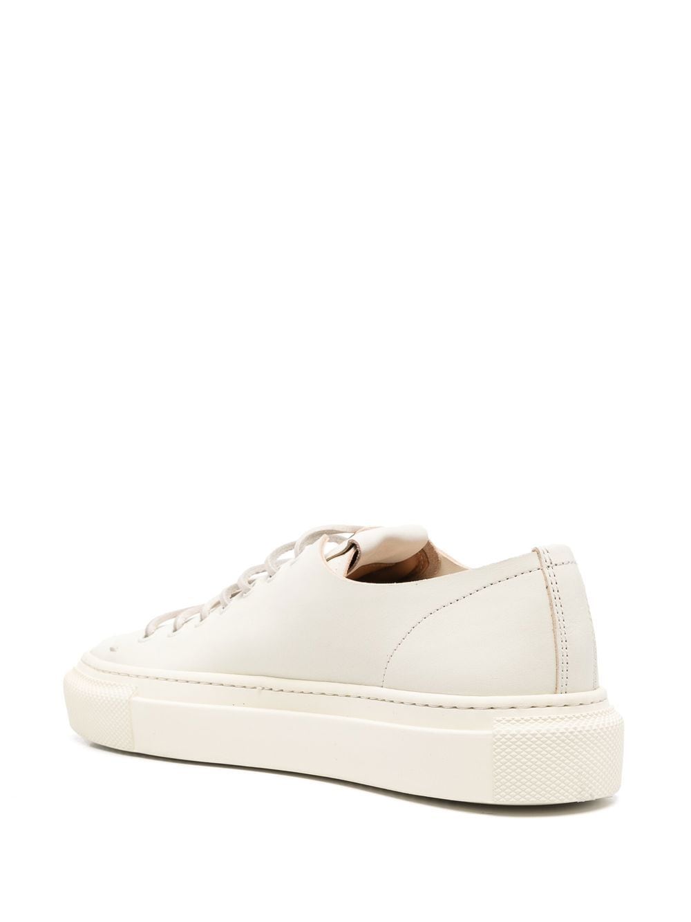 Shop Buttero Low-top Leather Sneakers In Neutrals