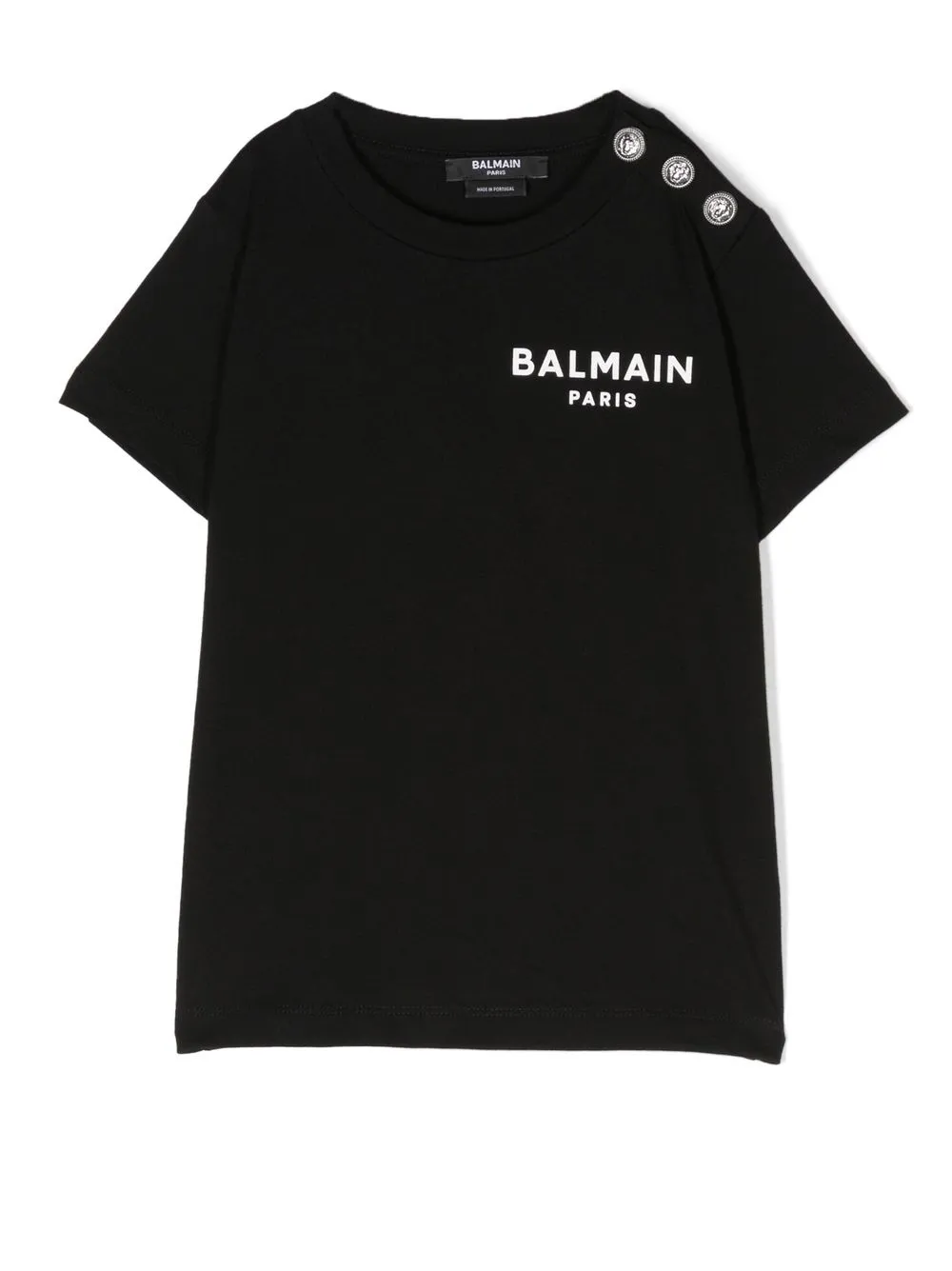 

Balmain Kids logo-print cotton T-shirt - Black