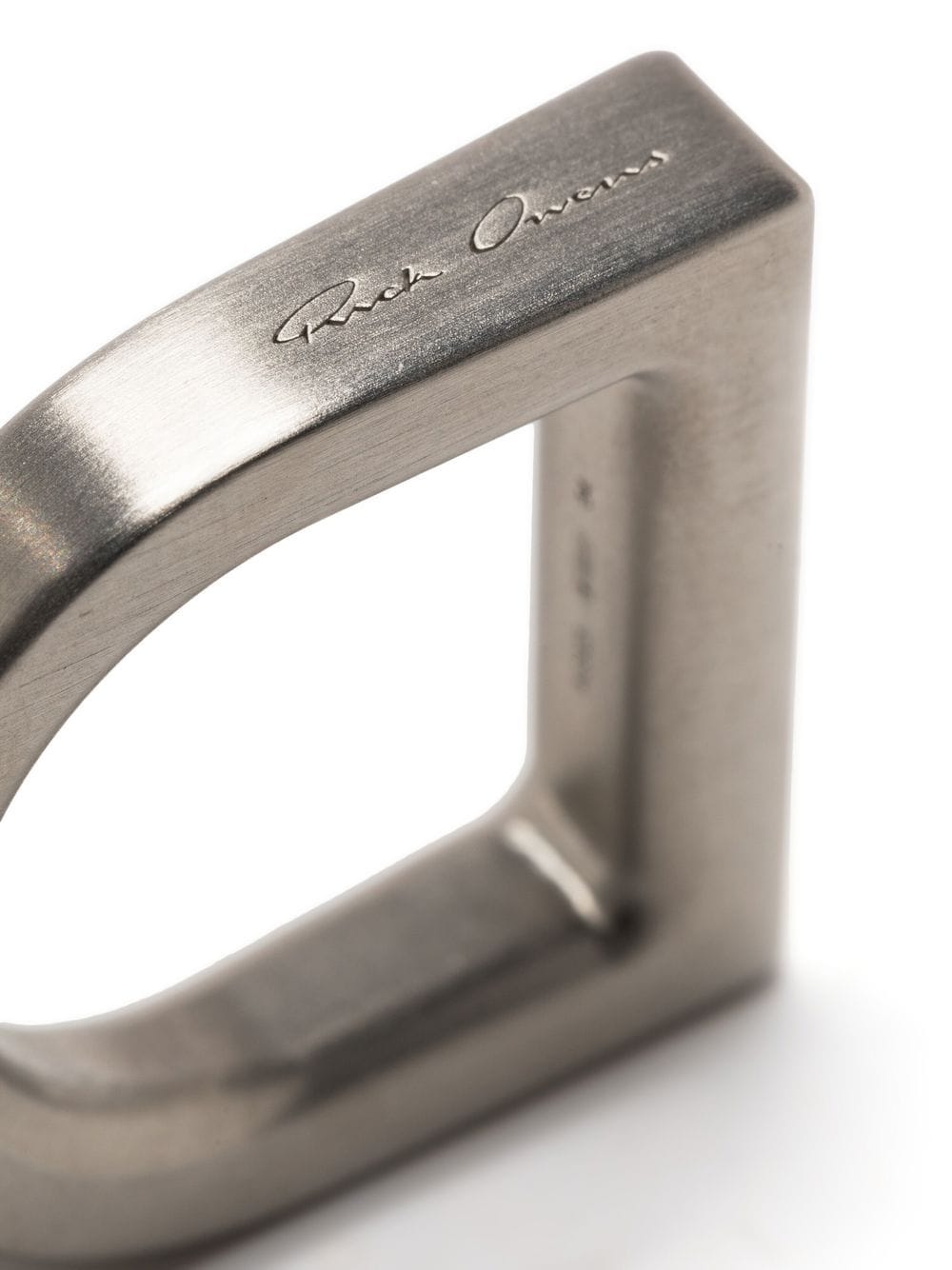 Rick Owens D-Ring logo-engraved Ring - Farfetch