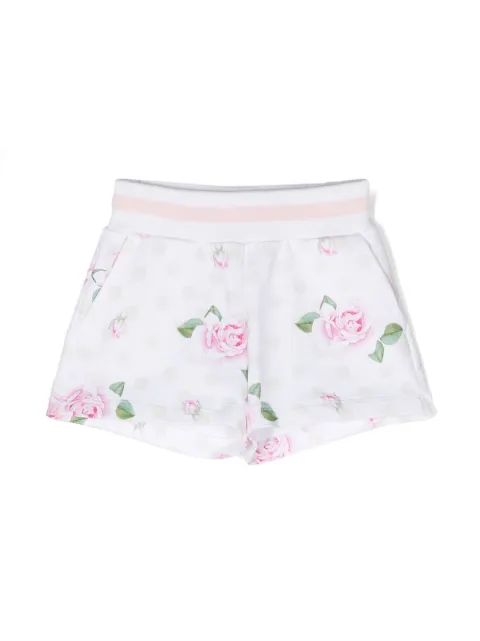 Monnalisa floral-print shorts