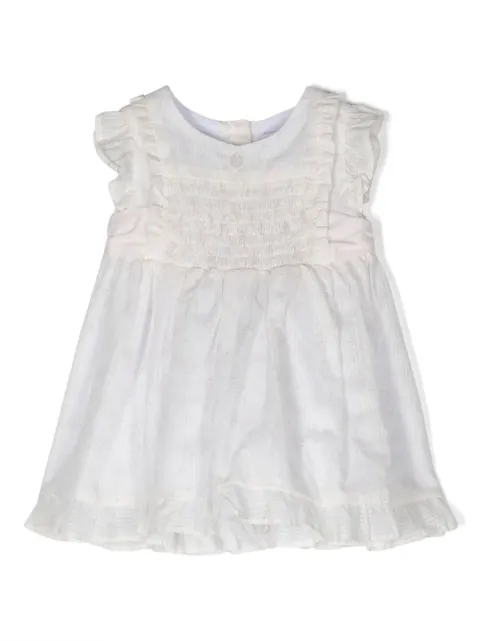 Patachou floral-print smocked dress