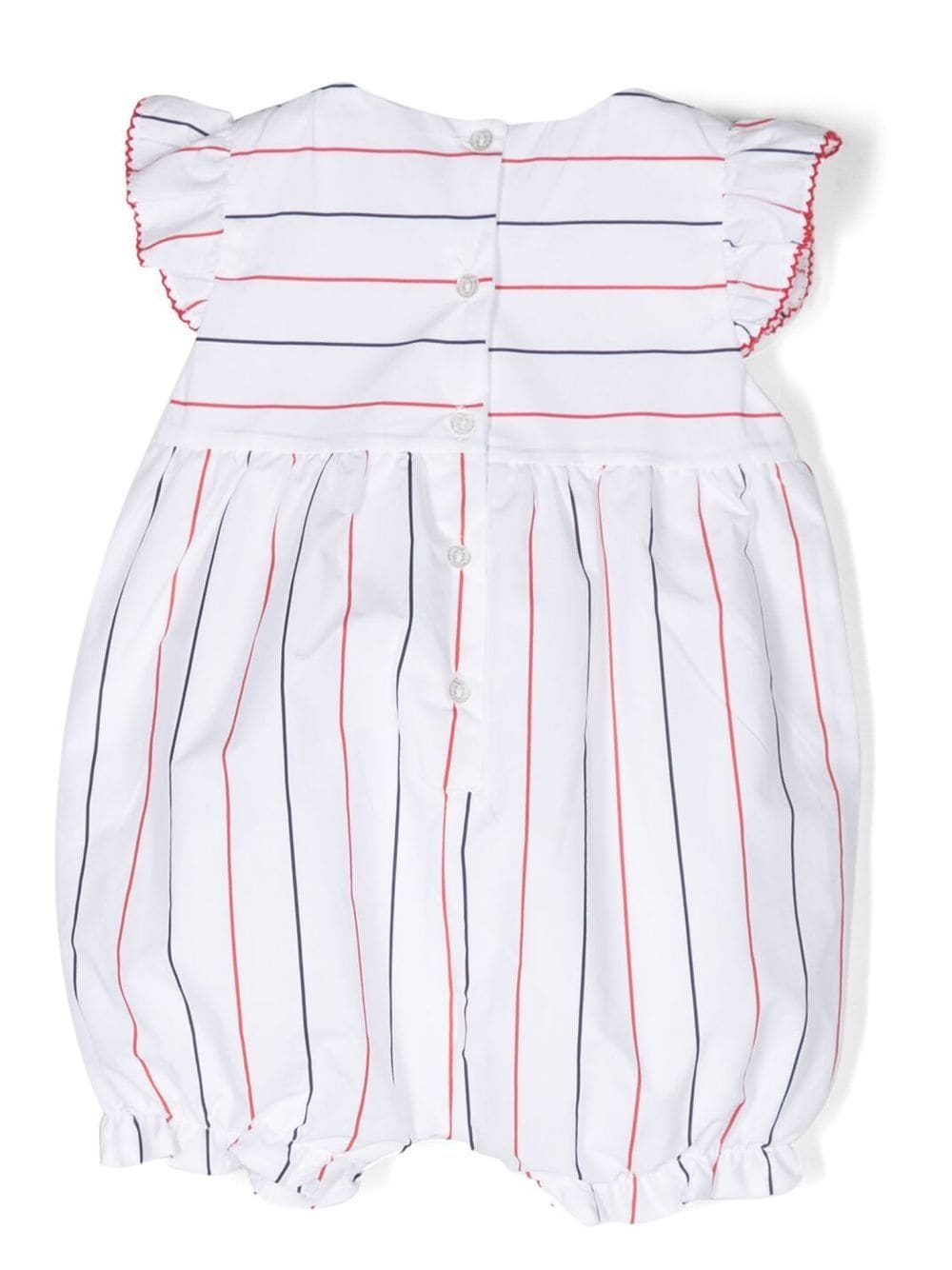 Patachou striped poplin body - Wit